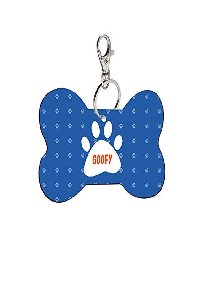 Sky Trends Bone Shape Collar Locket/Pendant for Dogs & Puppy -435, Multicolour, Medium, 1 Count - Goofy